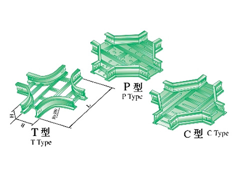 XQJ-TJ-T、P、C-04型大跨距水平四通橋架